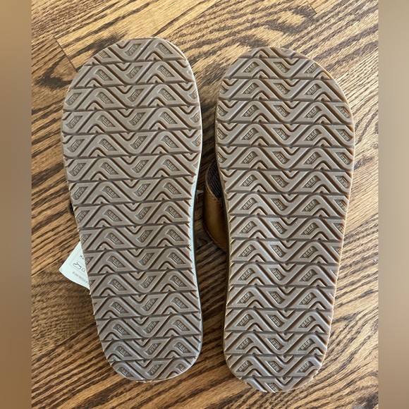 Reef Men's Leather Smoothy Flip-Flop - Size 7 - Picture 4 of 4